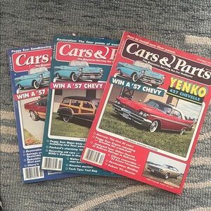 Vintage Cars & Parts Magazine Collection